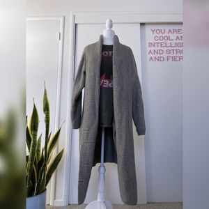 Gap Long Line Knit Duster Cardigan